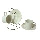 CONJUNTO SOPORTE CON 2 TAZAS TE