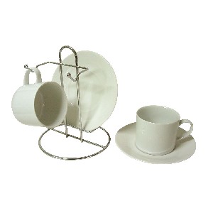 CONJUNTO SOPORTE CON 2 TAZAS TE