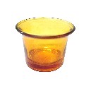 VASO CUENCO CRISTAL PARA VELA PEQUEÑO