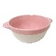 BOWL REDONDO CERAMICA ASAS ROSA