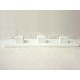 PERCHA TRIPLE CUBO PORCELANA BLANCO 