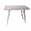 MESA PLEGABLE BAJA BLANCA RECTANGULAR
