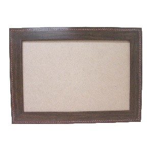 CUADRO MOLDURA MARRON DIBUJO SUPERGRANDE