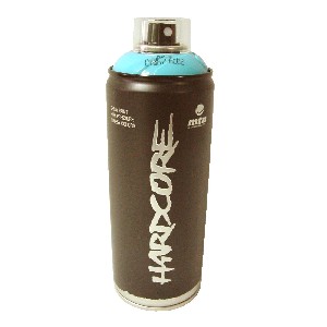 BOTE SPRAY PINTURA GRAFITTI HARDCORE 2 MONTANA COLORS RV-8 AZUL CLARO