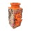 VIOLETERO DECOPATCH NARANJA FLORES