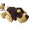 PELUCHE PERRO HUECO MARIONETA