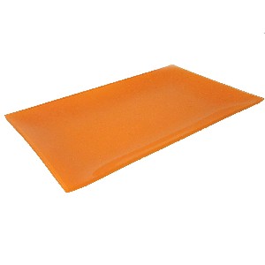 BANDEJA RECTANGULAR SUPERGRANDE NARANJA