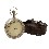 RELOJ BOLSILLO IMITACION DECORATIVO TAPA ESTUCHE
