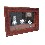 CUADRO MADERA RELIEVE JARRONES