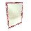 ESPEJO MADERA DECOPATCH ROSAS OSCURO