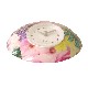 RELOJ INCLINADO DECOPATCH FLORES COLORES