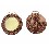 MEDALLA CLASICA ANTORCHA MATE BRONCE