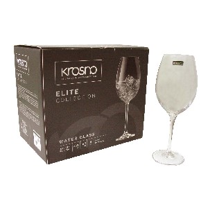 COPA CRISTAL AGUA ELITE KROSNO 480ML