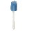 ESPATULA COCINA SILICONA RECTA AZUL