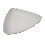 PLATO TRIANGULAR HONDO PORCELANA BLANCO