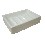 JABONERA RECTANGULAR PORCELANA BLANCO