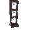 PORTAFOTOS MADERA COLUMNA COSIDO NEGRO PARA FOTO 5X6,50 CM