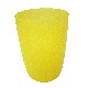 VASO BAÑO PLASTICO AMARILLO