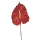 FLOR INDIVIDUAL PLASTICO ANTHURIUM R