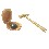 JUEGO CUCARACHA Y MARTILLO DORADO 