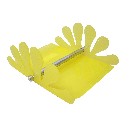 SERVILLETERO PLASTICO OLAS AMARILLO