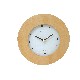 RELOJ REDONDO MADERA COLOR MADERA PE 