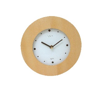 RELOJ REDONDO MADERA COLOR MADERA PE 