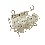 JUEGO 6 ESPECIEROS METAL ANCLA 80ML
