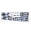 CUELGALLAVES TABLA MADERA VICHY AZUL