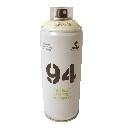 BOTE SPRAY PINTURA GRAFITTI MTN 94 MONTANA COLORS RV-1013 MATE BLANCO HUESO