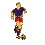 TROFEO FIGURA FUTBOLISTA PLANO PEQUEÑO