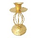 CANDELABRO NAVIDAD METAL DORADO ELIPSE