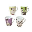 TAZA MUG 240ML DIBUJO PAREJA SURTIDO