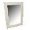 ESPEJO VERTICAL PARED LISO MADERA CREMA