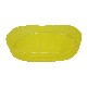 JABONERA PLASTICO OVAL ONDAS AMARILL 