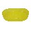 JABONERA PLASTICO OVAL ONDAS AMARILLO