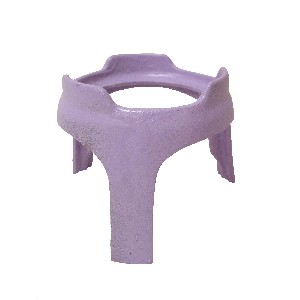 SOPORTE MACETA FORJA PATAS VIOLETA