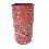 FLORERO DECOPATCH ROJO FLORES PEQUEÑO