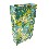 FLORERO BLOQUES DECOPATCH VERDE FLORES