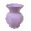VIOLETERO PORCELANA REDONDO VIOLETA