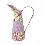 JARRA DECOPATCH FLORES MULTICOLOR GR