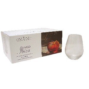 VASO CRISTAL COMBINADO IBIZA 400ML
