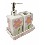 JUEGO BAÑO 3 CEPILLOS VICHY MARGARITA ROSA