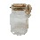 BOTE CRISTAL CORCHO CUCHARA MEDIANO 200ML
