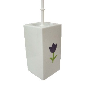 ESCOBILLERO CUADRADO TULIPAN AZUL