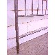 CABECERO CAMA 090 CURVA FLOR LIS GRIS
