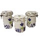 JUEGO 3 BOTES RAYAS TULIPAN AZUL