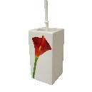 ESCOBILLERO CUADRADO BAÑO CALA ROJA