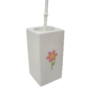 ESCOBILLERO CUADRADO MARGARITA ROSA