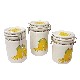 JUEGO 3 BOTES HERMETICOS LIMONES